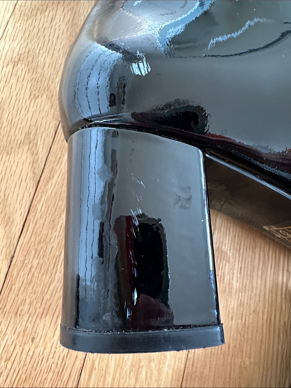 Ted Baker patent leather booties size 40 / 9 - Picture 3 of 13